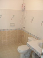 Pure Villa - Bath room with hot & cold shower.